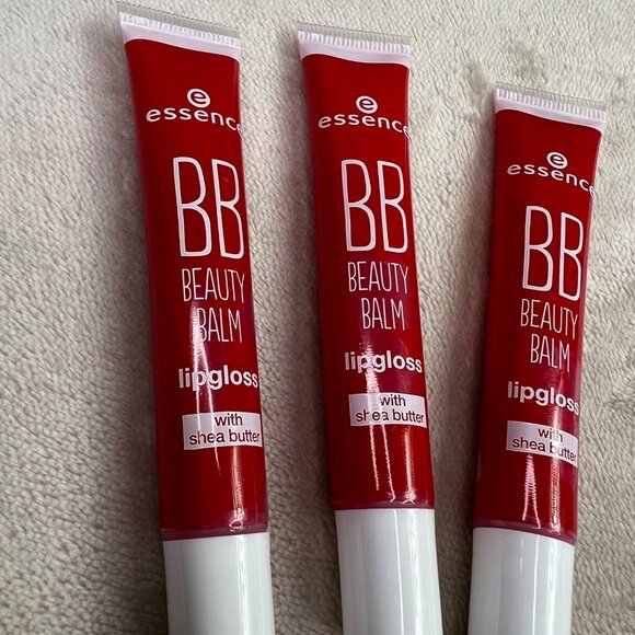Essence BB Beauty Balm Lip Gloss with Shea Butter Heartbreaker 05 Lot of 3 NEW - Picture 3 of 4